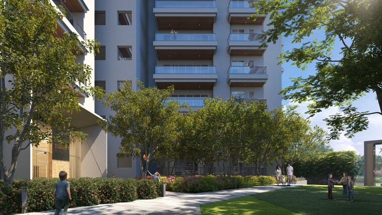 Exterior View, vvip-addresses-greater-noida-west 4 Bedroom 4545 Sq.Ft. Apartment In Sector 12 Greater Noida Greater Noida 9081448