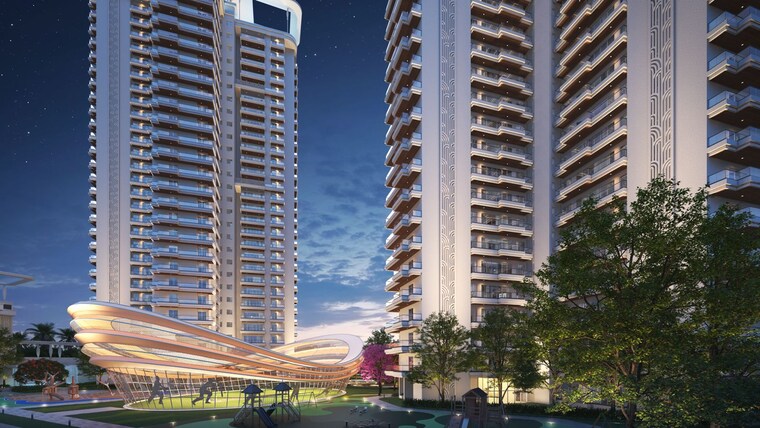 Exterior View, vvip-addresses-greater-noida-west 4 Bedroom 4545 Sq.Ft. Apartment In Sector 12 Greater Noida Greater Noida 9081448