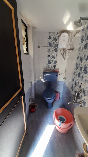 Bathroom in 1 RK Apartment at Tejaswini Society, Aundh – for Rent