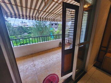 Balcony in 3 BHK Apartment at Aundh – for Rent