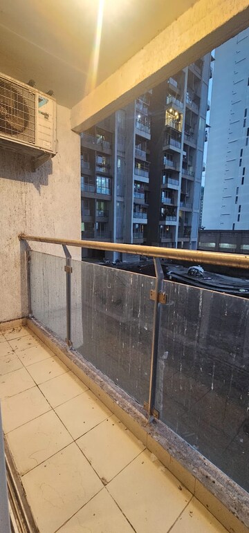 Balcony in 2 BHK Apartment at Bhairaav Goldcrest Residency, Ghansoli – for Rent