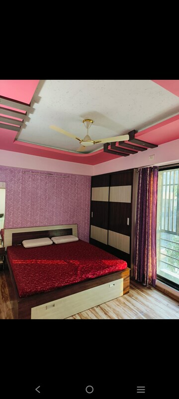 Bedroom in 3 BHK Apartment at Iscon Elegance, Prahlad Nagar – for Rent