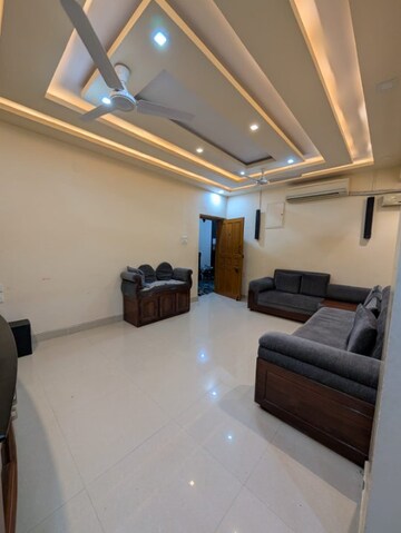 Living Room in 3 BHK Apartment at Kgeyes Aster, Thiruvanmiyur – for Rent