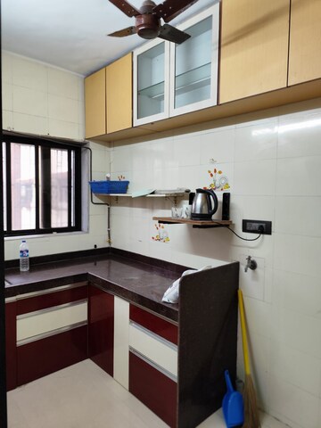 Kitchen in 1 BHK Apartment at Deepanjali CHS, Malad West – for Rent