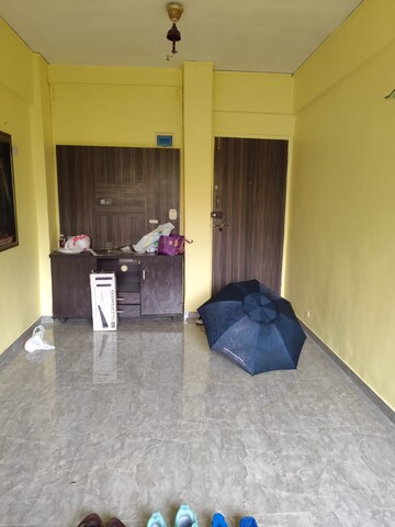 Living Room in 1 BHK Apartment at Deepanjali CHS, Malad West – for Rent