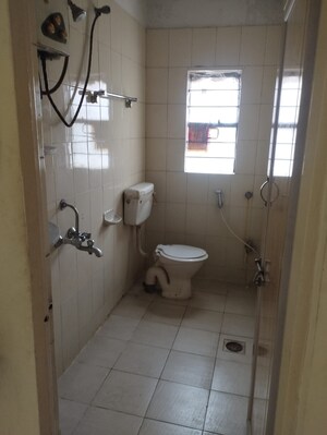 Bathroom in 2 BHK Apartment at Warje Malvadi – for Rent