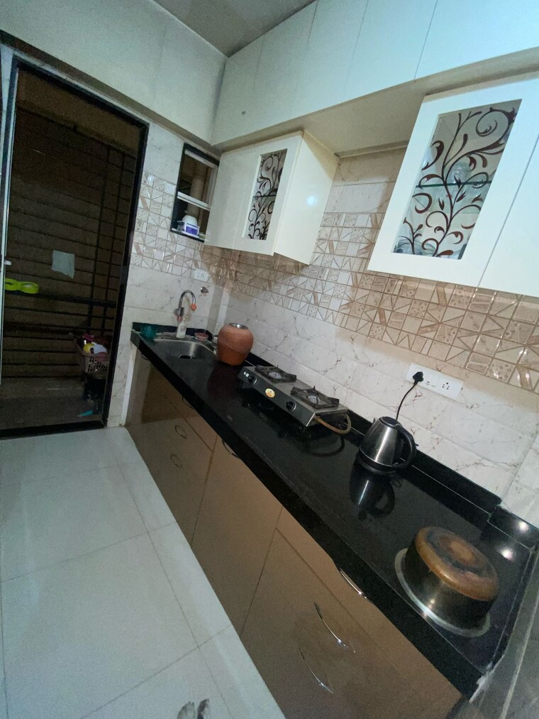Kitchen, jvm-pearl 1 Bedroom 360 Sq.Ft. Apartment In Kavesar Thane 9081759