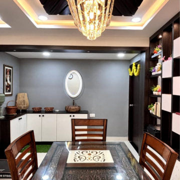 Kitchen in 3 BHK Apartment at Ramky One Galaxia Phase 2, Nallagandla – for Rent