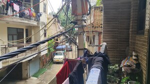 3 BHK Builder Floor – Exterior View View at Gadaipur - for Sale