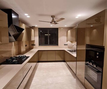 Kitchen in 4 BHK Builder Floor at Soami Nagar – for Sale