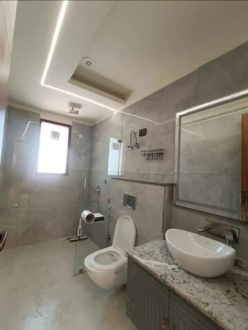 Bathroom in 3 BHK Builder Floor at Saket – for Rent