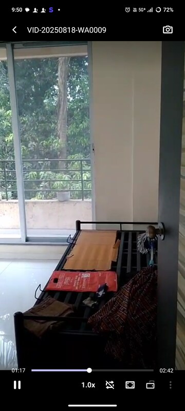 Balcony in 2 BHK Apartment at Mateshwari Desire, Akurli – for Sale