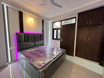 Bedroom in 1 BHK Builder Floor at Freedom Fighters Enclave – for Rent