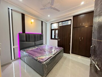 Bedroom in 1 BHK Builder Floor at Freedom Fighters Enclave – for Rent