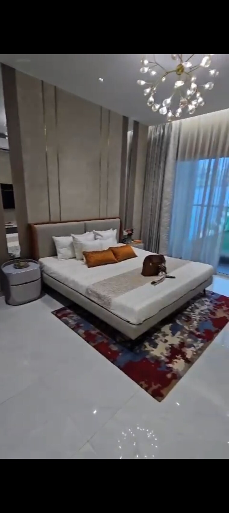 Bedroom, atul-life 3 Bedroom 1075 Sq.Ft. Apartment In Mulund West Mumbai 9081947