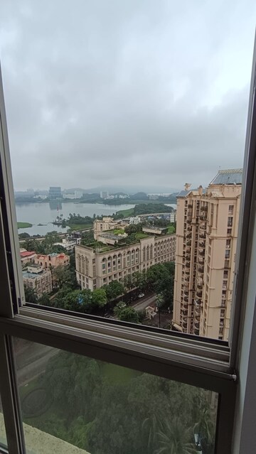 Balcony in 2 BHK Apartment at Hiranandani Atlantis, Powai – for Rent