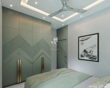 Bedroom in 4 BHK Builder Floor at Dashrath Puri – for Sale