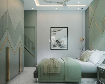 Bedroom in 4 BHK Builder Floor at Dashrath Puri – for Sale