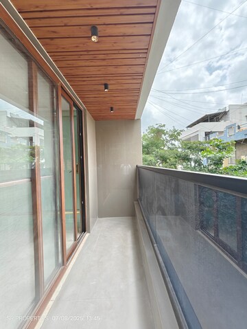 Balcony in 3 BHK Builder Floor at Hsr Layout – for Rent