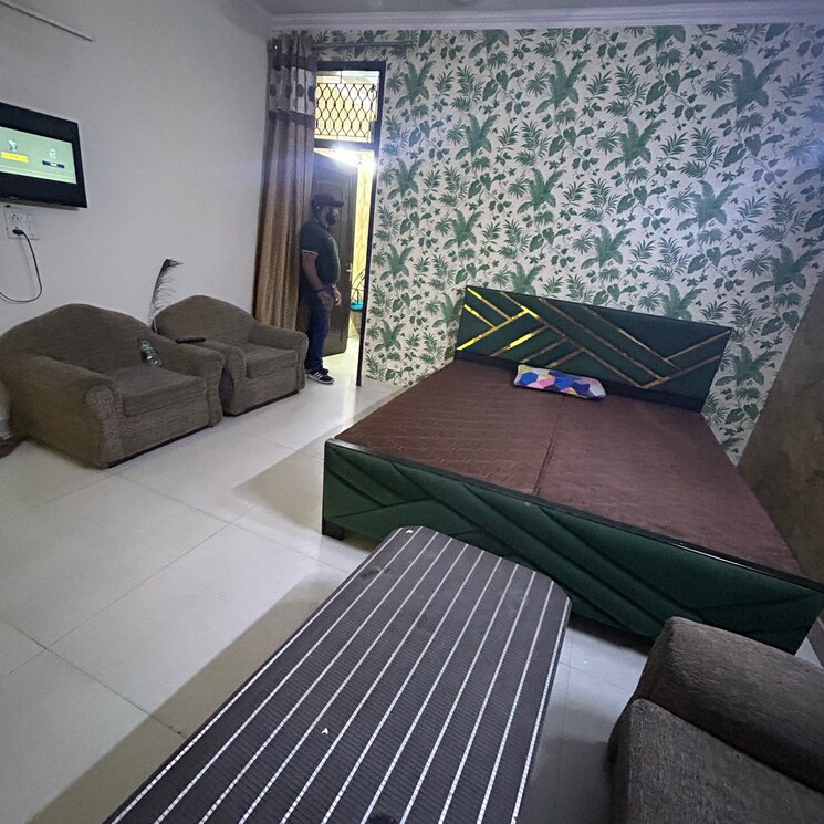 Bedroom, lajpat nagar i 1 Bedroom 450 Sq.Ft. Builder Floor In Lajpat Nagar I Delhi 9081978