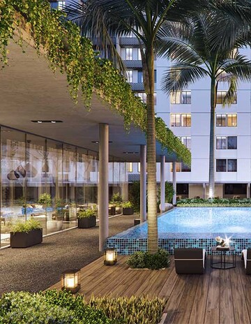3 BHK Apartment – Exterior View View at Kalpataru Parkcity Estella, Kolshet Road - for Sale