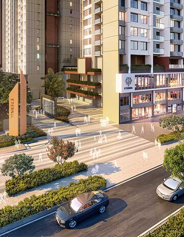 3 BHK Apartment – Exterior View View at Kalpataru Parkcity Estella, Kolshet Road - for Sale