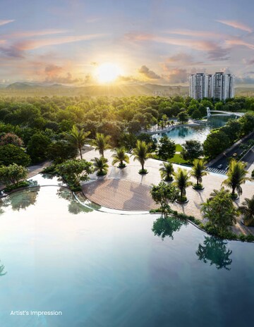 Plot Area in 3 BHK Apartment at Kalpataru Parkcity Estella, Kolshet Road – for Sale