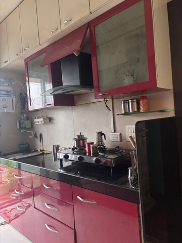 Kitchen in 1 BHK Apartment at Conwood Astoria, Goregaon East – for Rent
