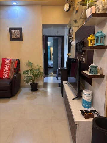 Living Room in 1 BHK Apartment at Conwood Astoria, Goregaon East – for Rent
