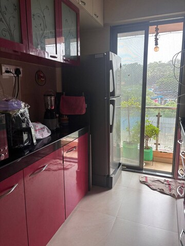Kitchen in 1 BHK Apartment at Conwood Astoria, Goregaon East – for Rent
