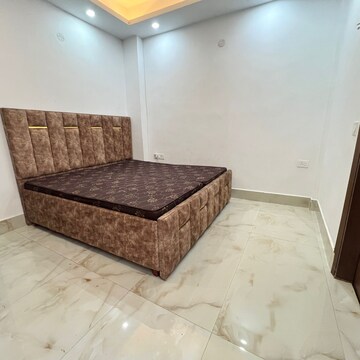 Bedroom in 3 BHK Builder Floor at Freedom Fighters Enclave – for Rent