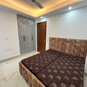 Bedroom in 3 BHK Builder Floor at Freedom Fighters Enclave – for Rent