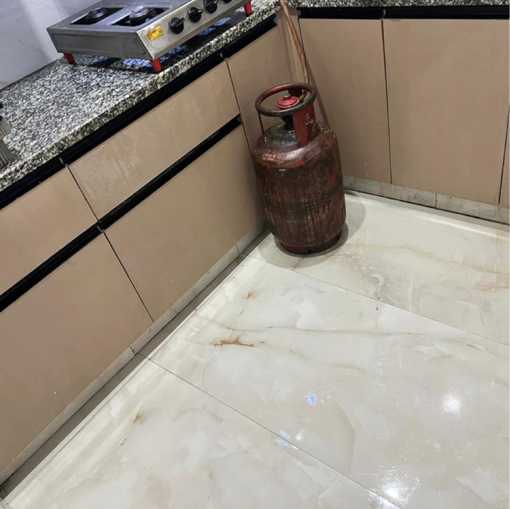 Kitchen/pantry, freedom fighters enclave 3 Bedroom 1800 Sq.Ft. Builder Floor In Freedom Fighters Enclave Delhi 9081995