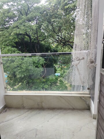 Balcony in 2 BHK Apartment at Boutique Residential Apartments C-220, Malviya Nagar – for Rent