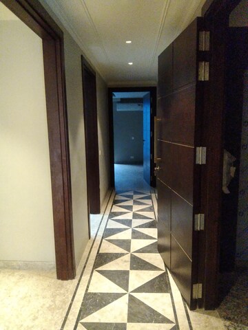 Building Lobby in 3 BHK Apartment at Greater Kailash I – for Rent
