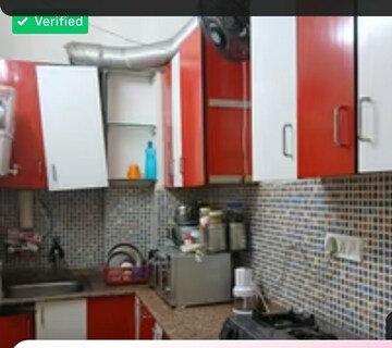 Kitchen in 2.5 BHK Builder Floor at Kirti Nagar – for Rent