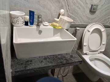 Bathroom in 2 BHK Apartment at Paradigm El Signora, Jogeshwari West – for Rent