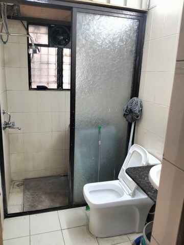 Bathroom in 3 BHK Apartment at Nyati Exotica, Mohammadwadi – for Rent