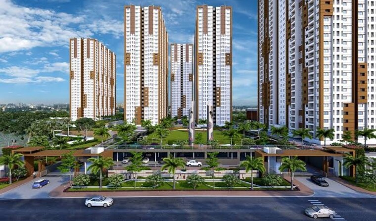 Exterior View, my-home-avatar 3 Bedroom 1834 Sq.Ft. Apartment In Gachibowli Hyderabad 9082063