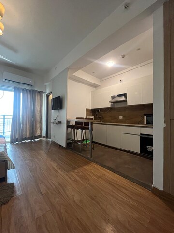 Kitchen in Studio Apartment at Nimbus The Golden Palm, Sector 168 – for Rent