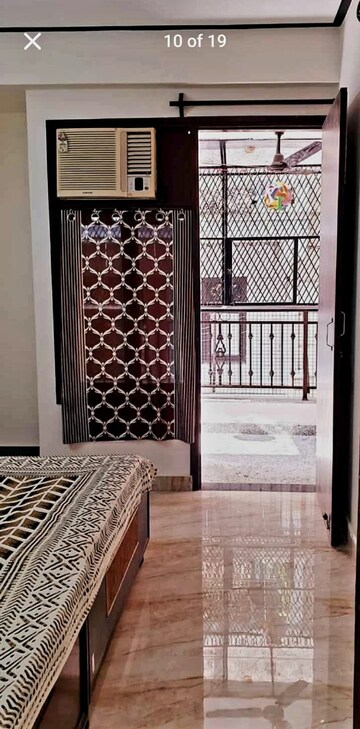 Bedroom in 1 BHK Builder Floor at Mehrauli – for Rent