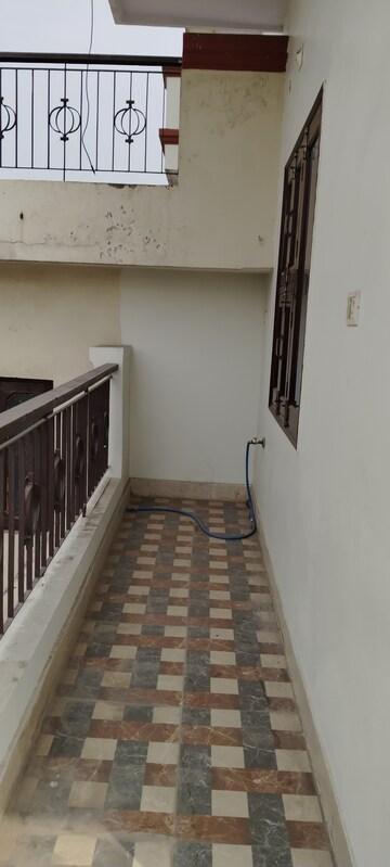 Balcony in 3.5 BHK Builder Floor at A Block Shastri Nagar – for Rent