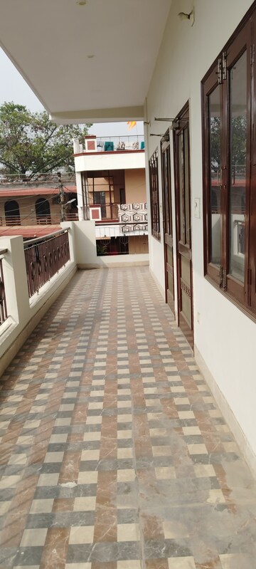 Balcony in 3.5 BHK Builder Floor at A Block Shastri Nagar – for Rent