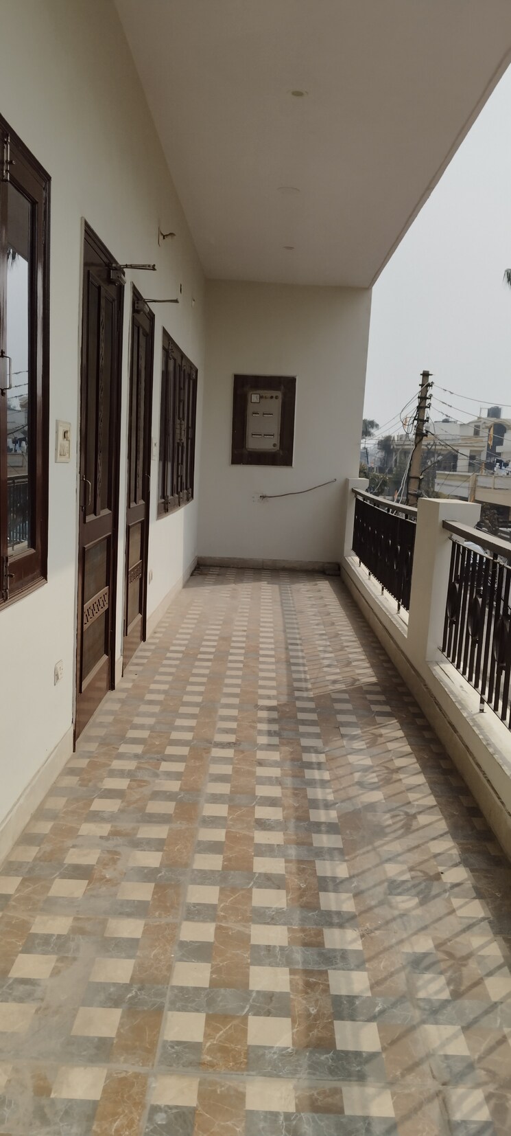 Balcony, a block shastri nagar 3.5 Bedroom 3000 Sq.Ft. Builder Floor In A Block Shastri Nagar Ghaziabad 9082125