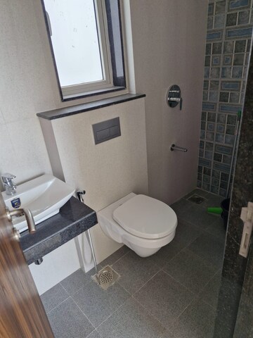 Bathroom in 2 BHK Apartment at Sheth Zuri, Laxmi Nagar – for Rent