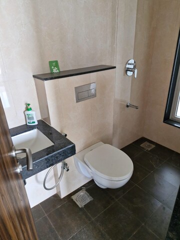 Bathroom in 2 BHK Apartment at Sheth Zuri, Laxmi Nagar – for Rent