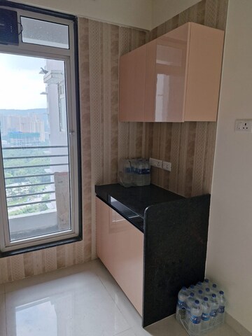 Kitchen in 2 BHK Apartment at Sheth Zuri, Laxmi Nagar – for Rent