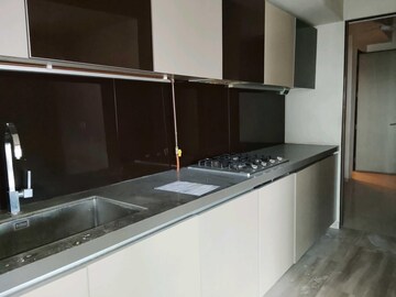Kitchen in 3 BHK Apartment at Lodha The World Towers World One Tier 2, Worli – for Rent