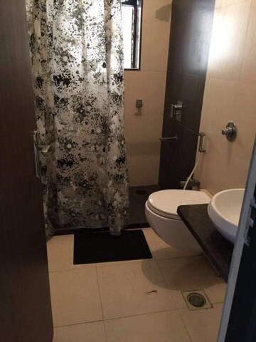 Bathroom in 2 BHK Apartment at Arihant CHS Khar West, Khar West – for Rent