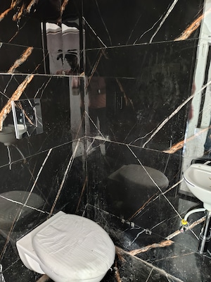 Bathroom in 3 BHK Apartment at SSD 96 Tagore, Santacruz West – for Sale